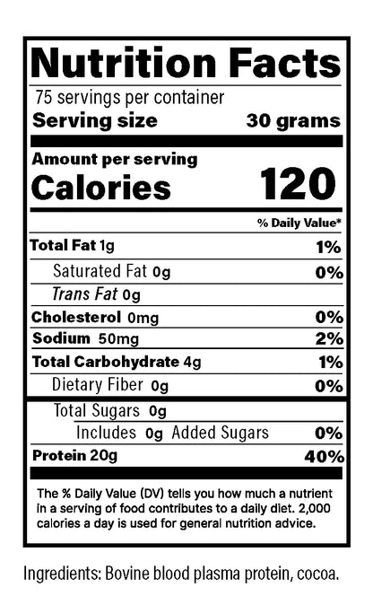 BEEF PLASMA PROTEIN (Bovine Serum-derived protein)